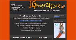 Desktop Screenshot of 2generations.net